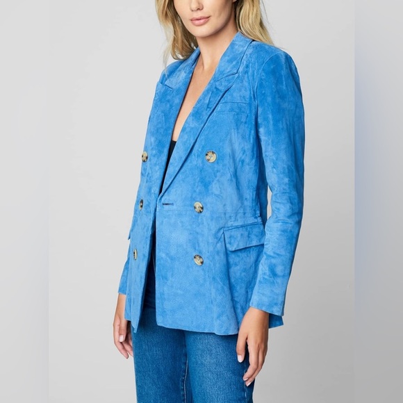 BLANKNYC Womens Luxury Clothing Oversized Blazzer Pockets, Comfy Stylish Coat S - Picture 3 of 16